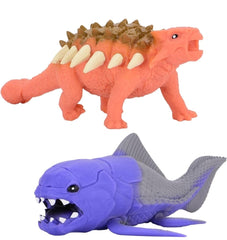 Legend of Animals: Jurassic Dynasty – Set di Dinosauri Interattivi | Glow & Color Change