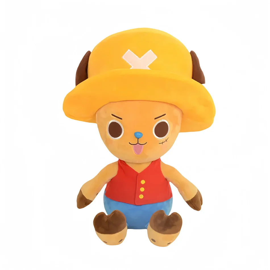 Peluche Pirati di One Piece – Luffy, Zoro, Chopper e Ace (25 cm)