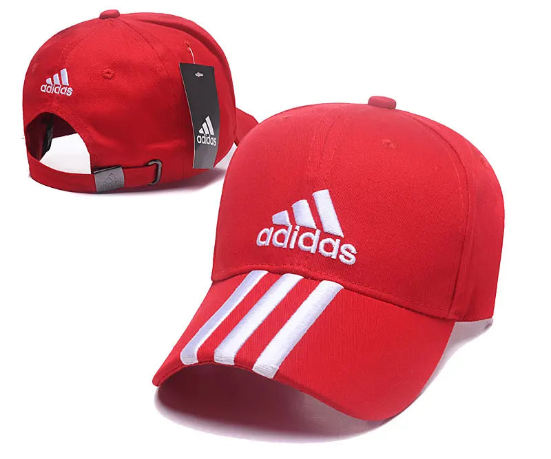 Cappellino da baseball sportivo con logo classico Adidas per uomo e donna, adatto per circonferenza della testa di 54-60