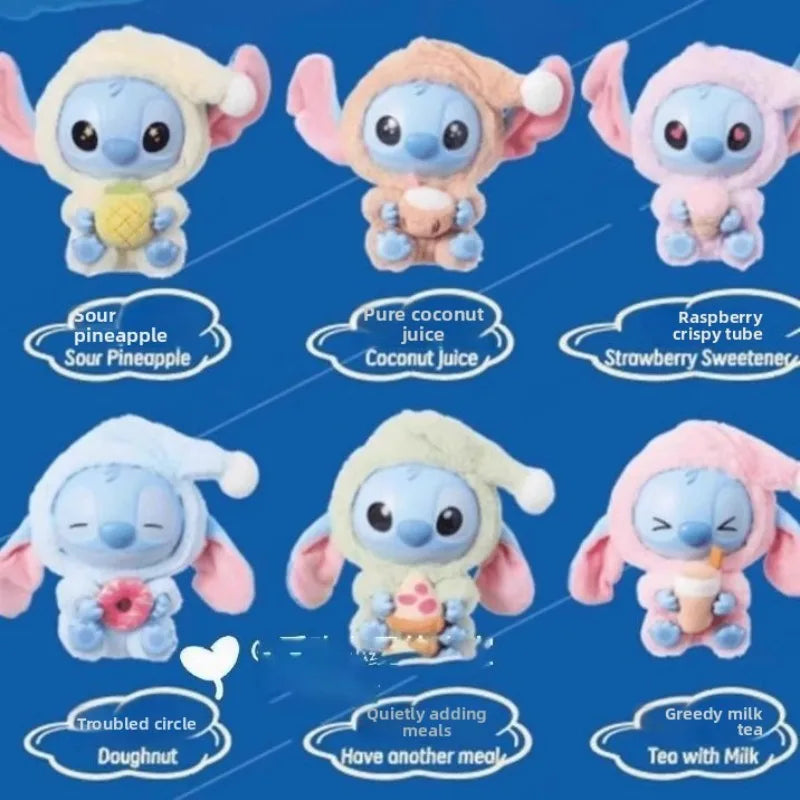 Disney Stitch – Mangia Qualcosa Prima di Dormire ✨
Un piccolo Stitch pronto per la sua dolce routine serale!
🟦 Colleziona la tua sorpresa! Questa blind box in vinile contiene una figura misteriosa di Stitch in pose ado