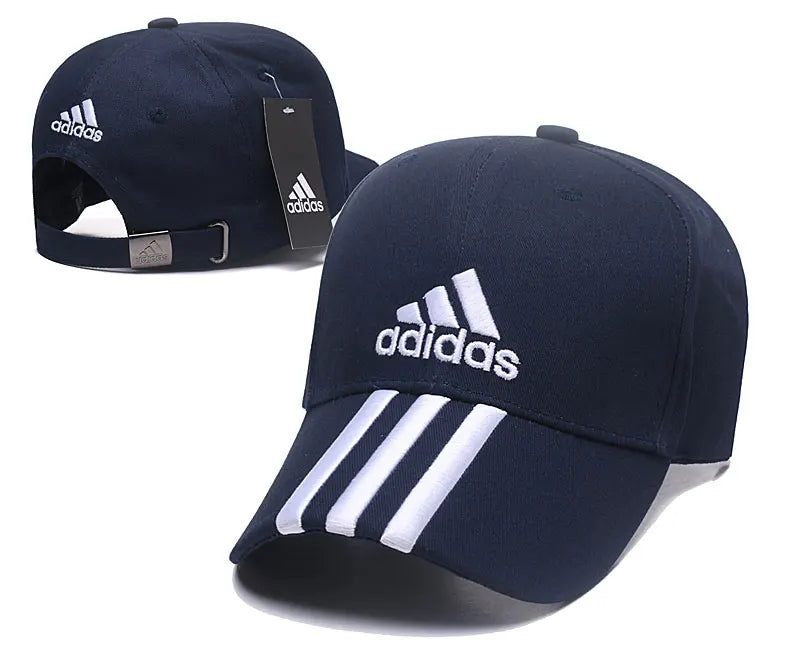 Cappellino da baseball sportivo con logo classico Adidas per uomo e donna, adatto per circonferenza della testa di 54-60