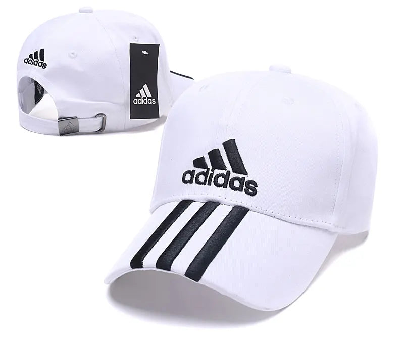 Cappellino da baseball sportivo con logo classico Adidas per uomo e donna, adatto per circonferenza della testa di 54-60