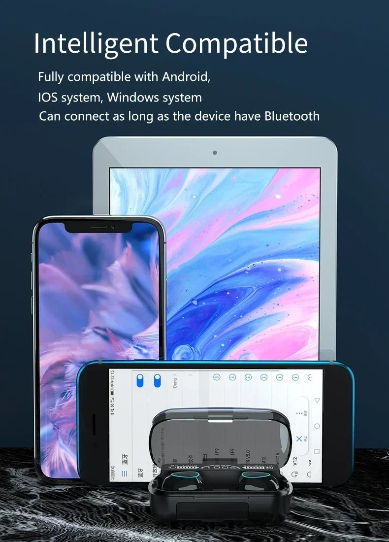 Cuffie M10 originali Bluetooth Wireless con cancellazione del rumore