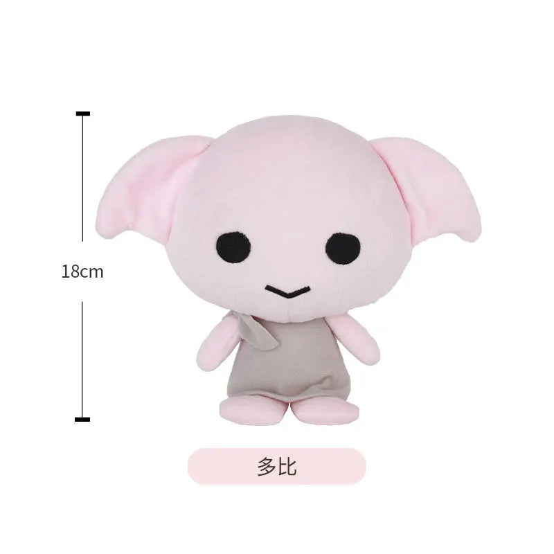 Giocattolo di peluche originale di Harry Potter e Animali Fantastici da 20/25 cm, carino e morbido, pupazzi da film e TV per bambini