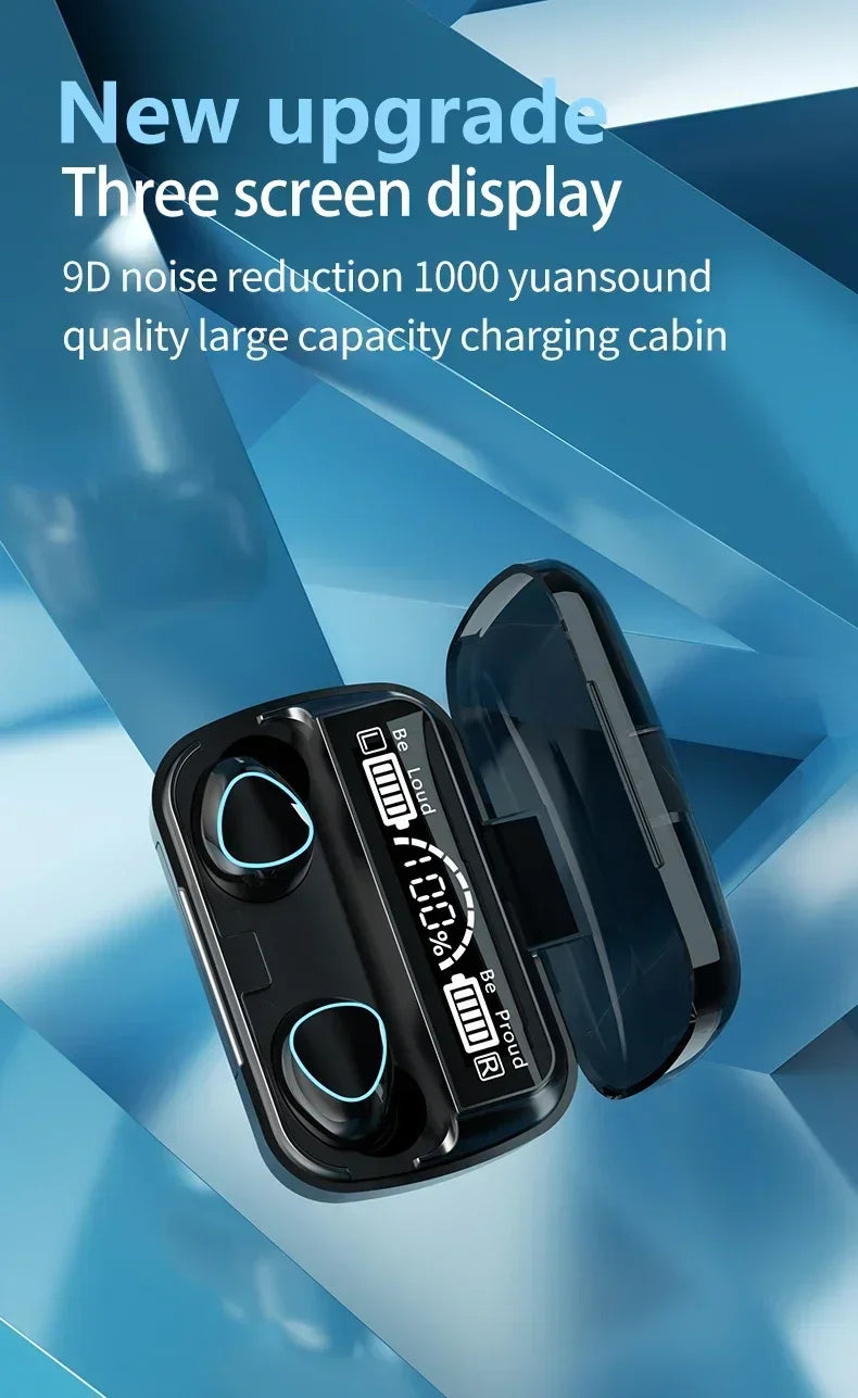 Cuffie M10 originali Bluetooth Wireless con cancellazione del rumore