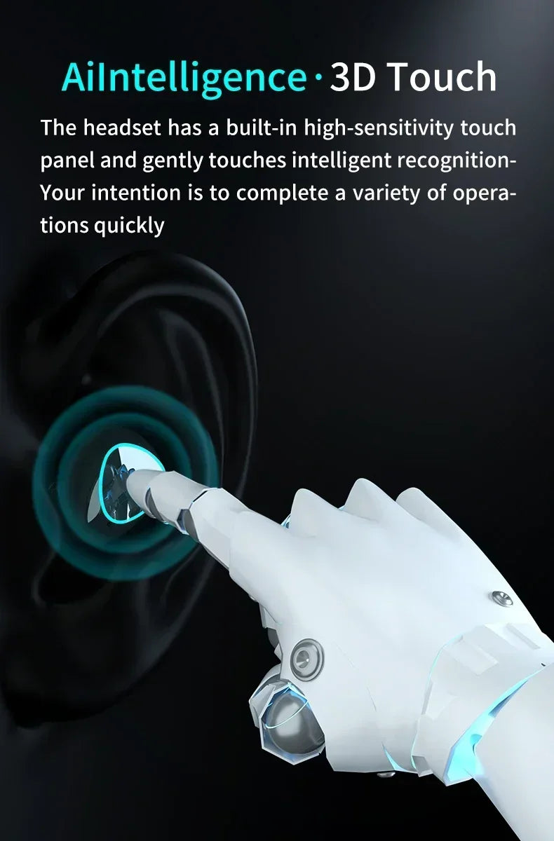 Cuffie M10 originali Bluetooth Wireless con cancellazione del rumore