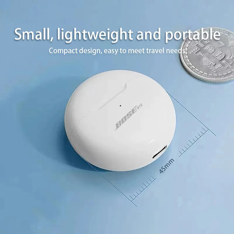 Auricolari originali Bosebye Air Pro 6 TWS 9D HIFI, auricolari Bluetooth musicali per iPhone e Android, cuffie wireless.