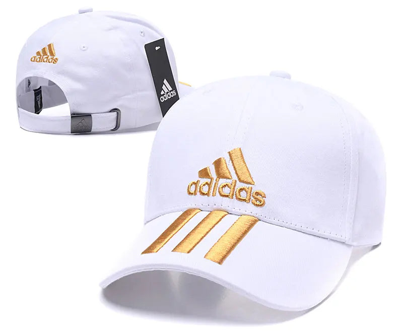 Cappellino da baseball sportivo con logo classico Adidas per uomo e donna, adatto per circonferenza della testa di 54-60