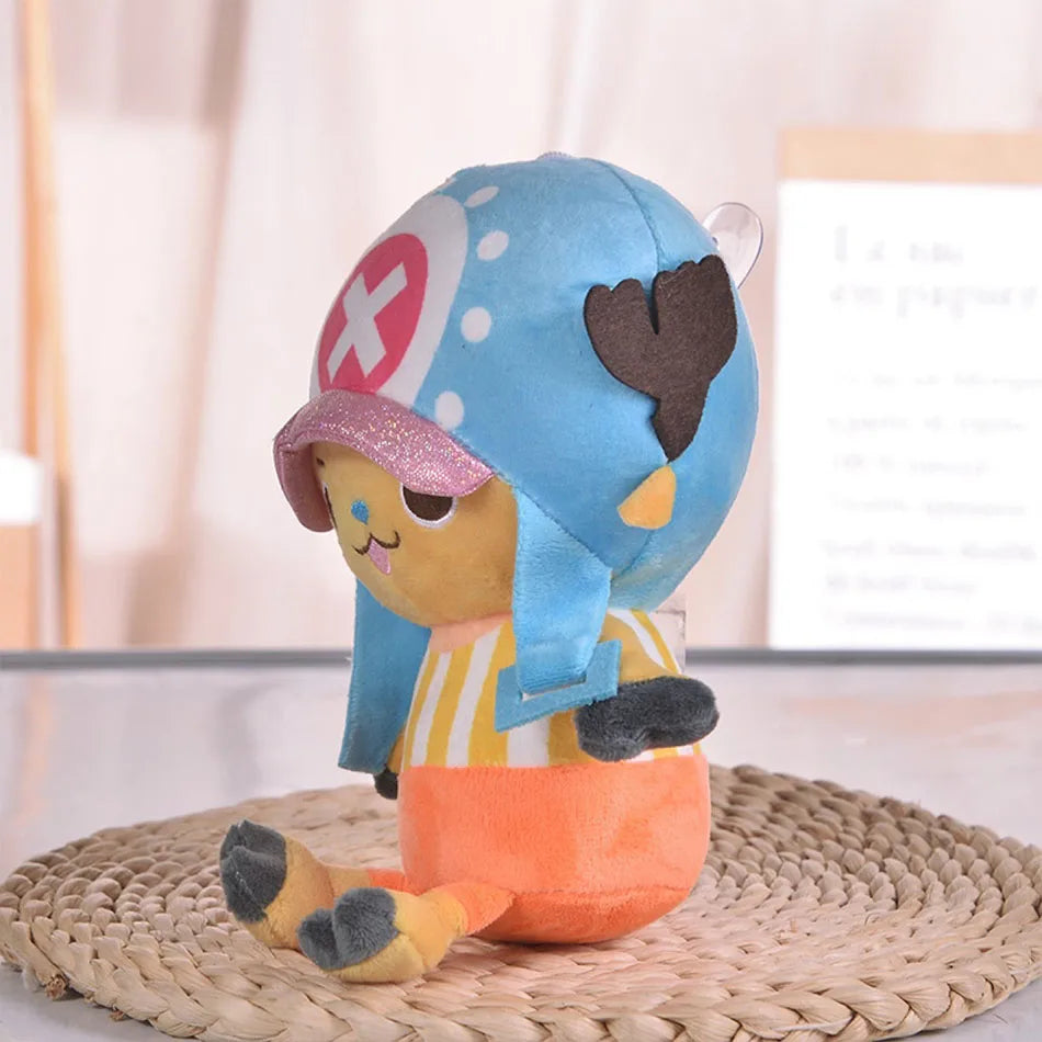 Peluche Pirati di One Piece – Luffy, Zoro, Chopper e Ace (25 cm)