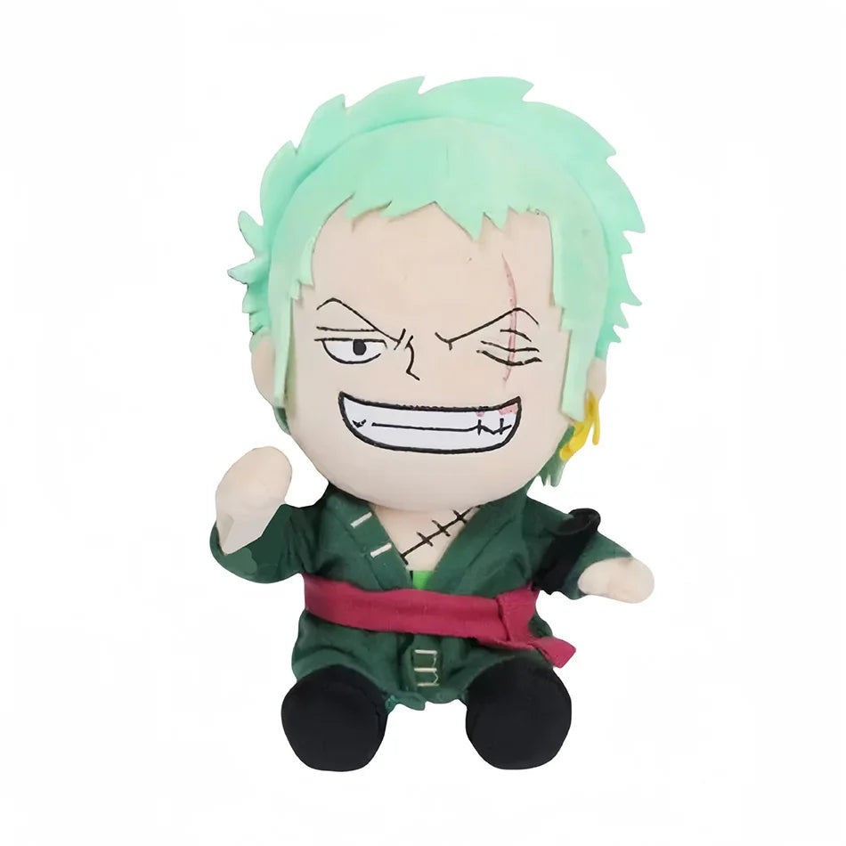 Peluche Pirati di One Piece – Luffy, Zoro, Chopper e Ace (25 cm)