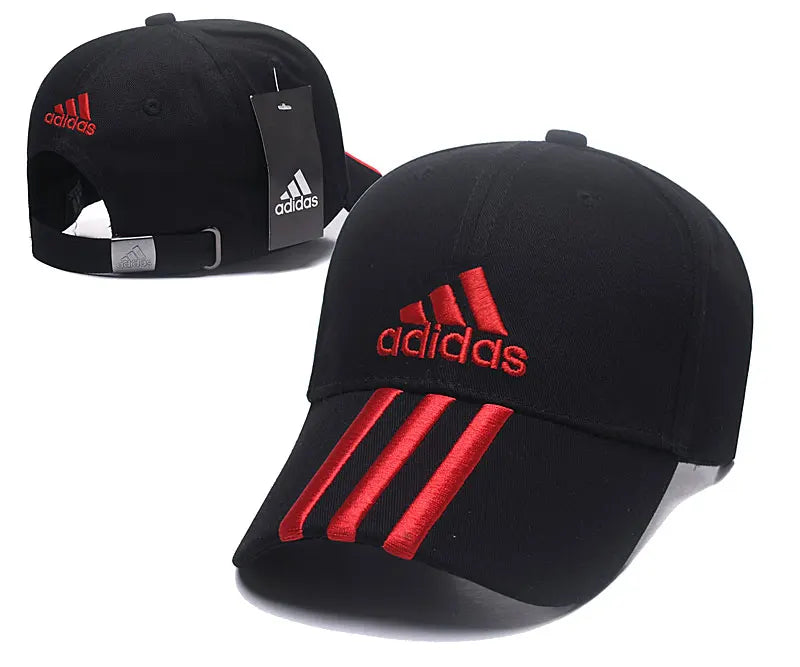 Cappellino da baseball sportivo con logo classico Adidas per uomo e donna, adatto per circonferenza della testa di 54-60