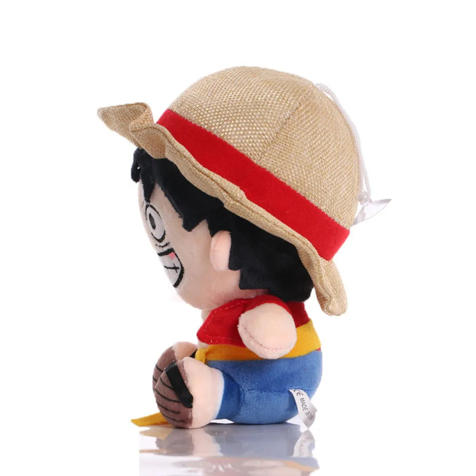 Peluche Pirati di One Piece – Luffy, Zoro, Chopper e Ace (25 cm)