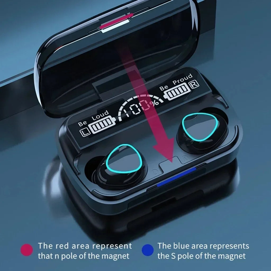 Cuffie M10 originali Bluetooth Wireless con cancellazione del rumore