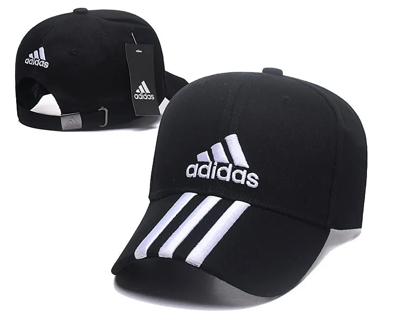 Cappellino da baseball sportivo con logo classico Adidas per uomo e donna, adatto per circonferenza della testa di 54-60