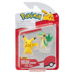 Pokémon Battle Figure Pack – Pikachu & Snivy