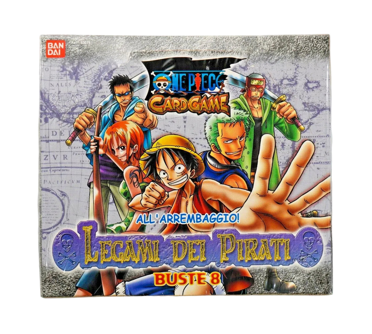 One Piece Card Game – Box "All'Arrembaggio!" | Legami dei Pirati | 8 Buste