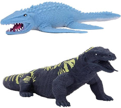 Legend of Animals: Jurassic Dynasty – Set di Dinosauri Interattivi | Glow &amp; Color Change