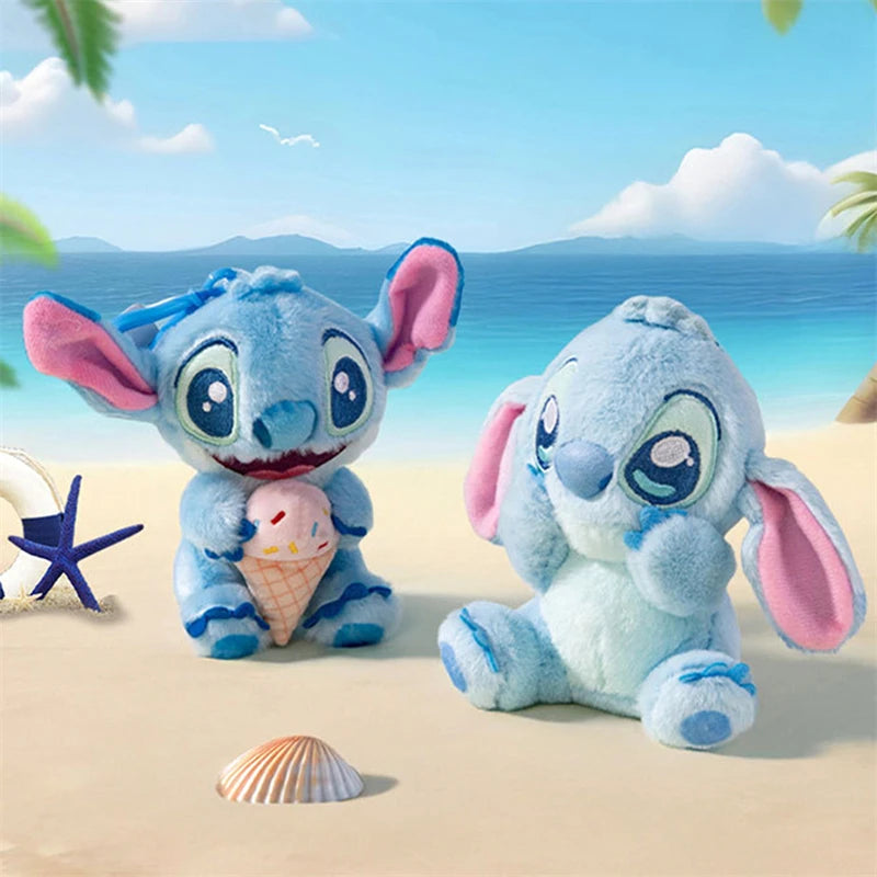 Pupazzi Stitch Disney originali. Ottimo portachiavi peluche adatto come regali per bambini
