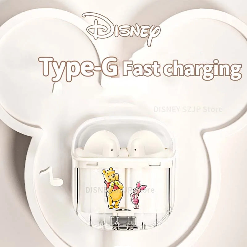 Nuovi auricolari wireless Bluetooth Lilo & Stitch HD chiamate cuffie lunga durata