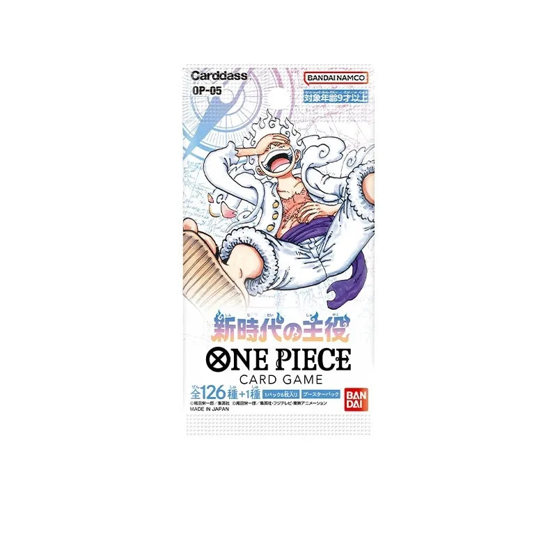Nuovo Booster Box Anime Originale Bandai One Piece -Risveglio della Nuova Era Collezione Tcg