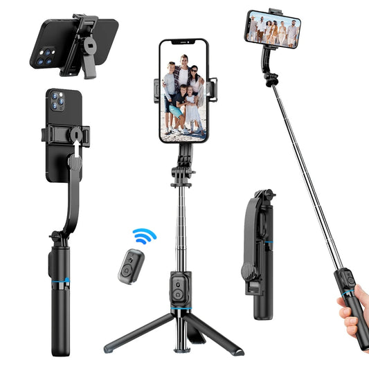 Asta da Selfie con treppiede e telecomando, per iPhone 15 14 13 12 Pro Max Android Galaxy S23 S22