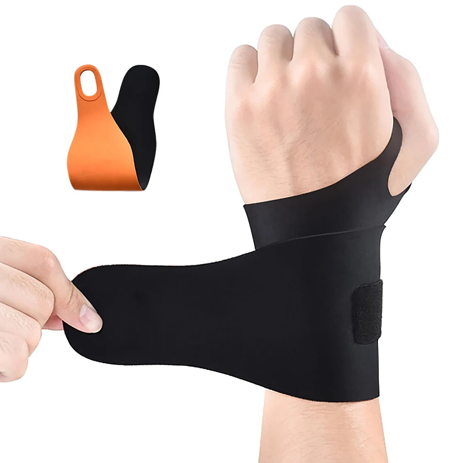 1 pezzo di protezione per il polso elastica ultrasottile, leggera, traspirante e anti-distorsione, adatta per coloro che svolgono sport e fitness e anche per coloro che soffrono di dolori ai polsi.