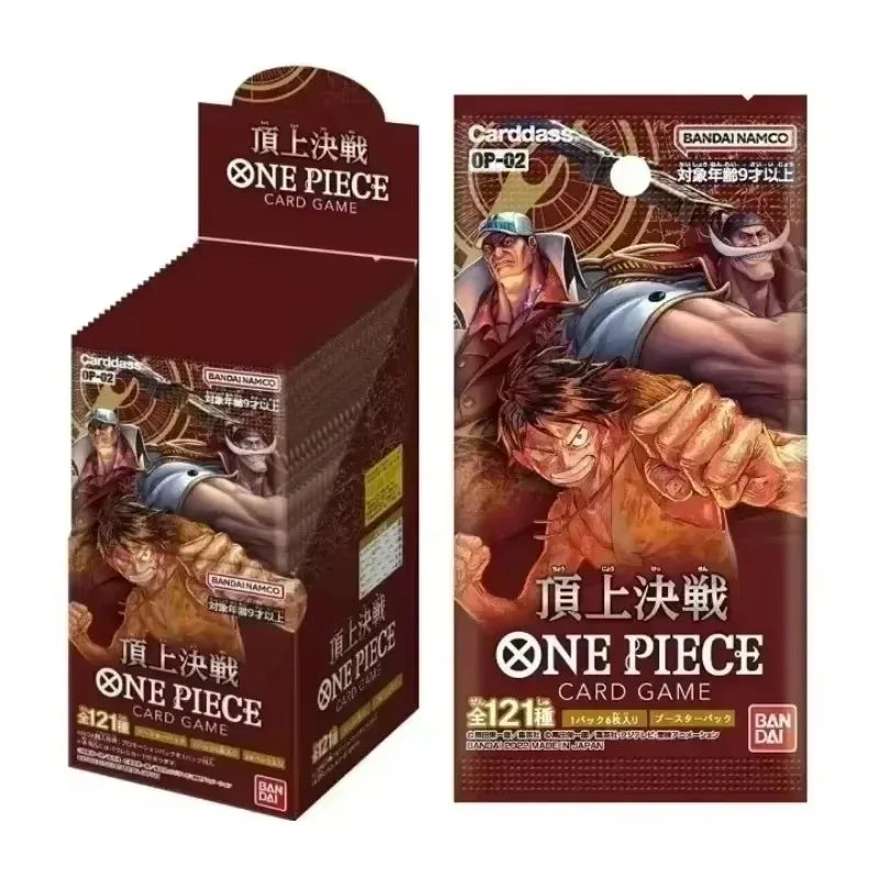 Nuovo Booster Box Anime Originale Bandai One Piece -Risveglio della Nuova Era Collezione Tcg