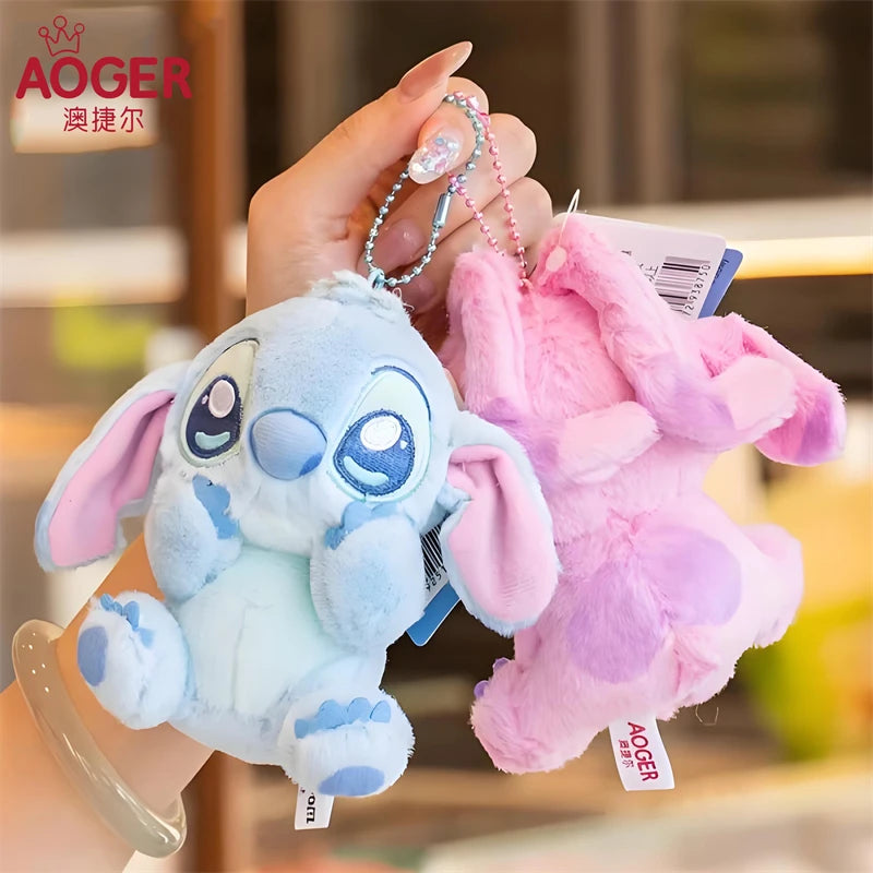 Pupazzi Stitch Disney originali. Ottimo portachiavi peluche adatto come regali per bambini