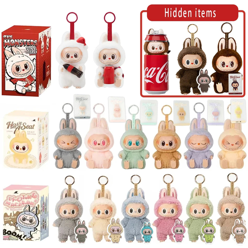 ✨ Labubu 3.0 – Have A Seat Series ✨
Un piccolo mostro dal grande carisma!
🟠 Colleziona il tuo Labubu preferito! Questa figura in vinile è un'aggiunta perfetta per gli amanti del design stravagante e delle creature a