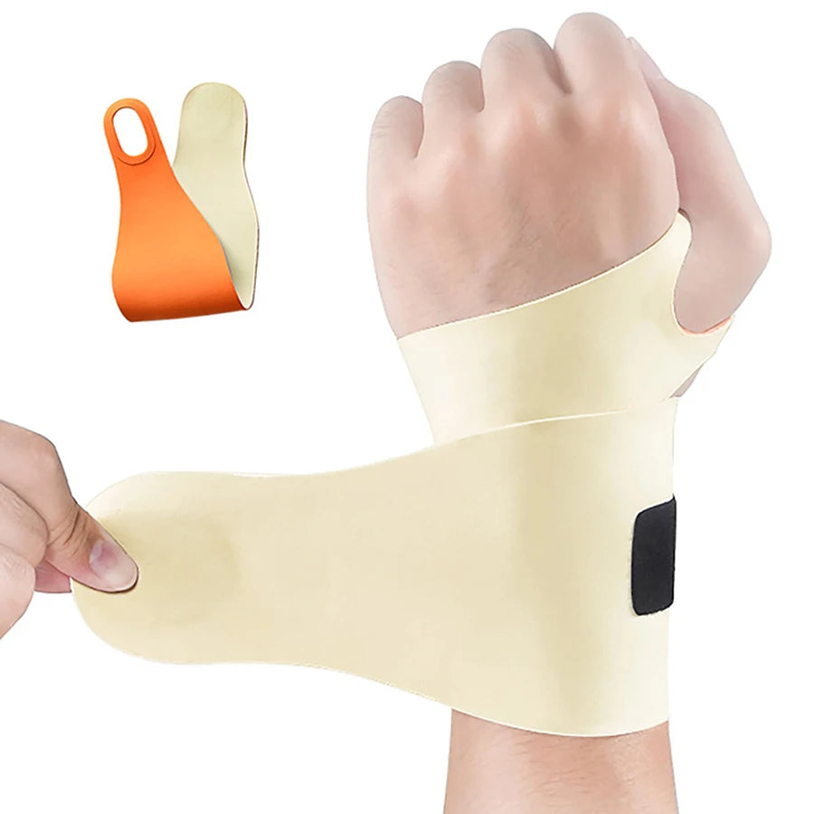 1 pezzo di protezione per il polso elastica ultrasottile, leggera, traspirante e anti-distorsione, adatta per coloro che svolgono sport e fitness e anche per coloro che soffrono di dolori ai polsi.