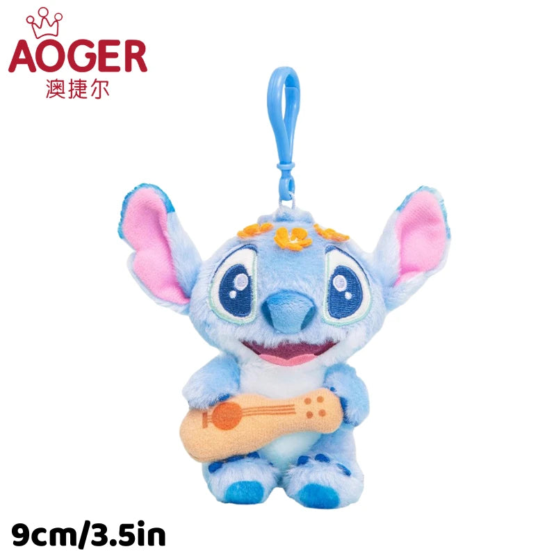 Pupazzi Stitch Disney originali. Ottimo portachiavi peluche adatto come regali per bambini