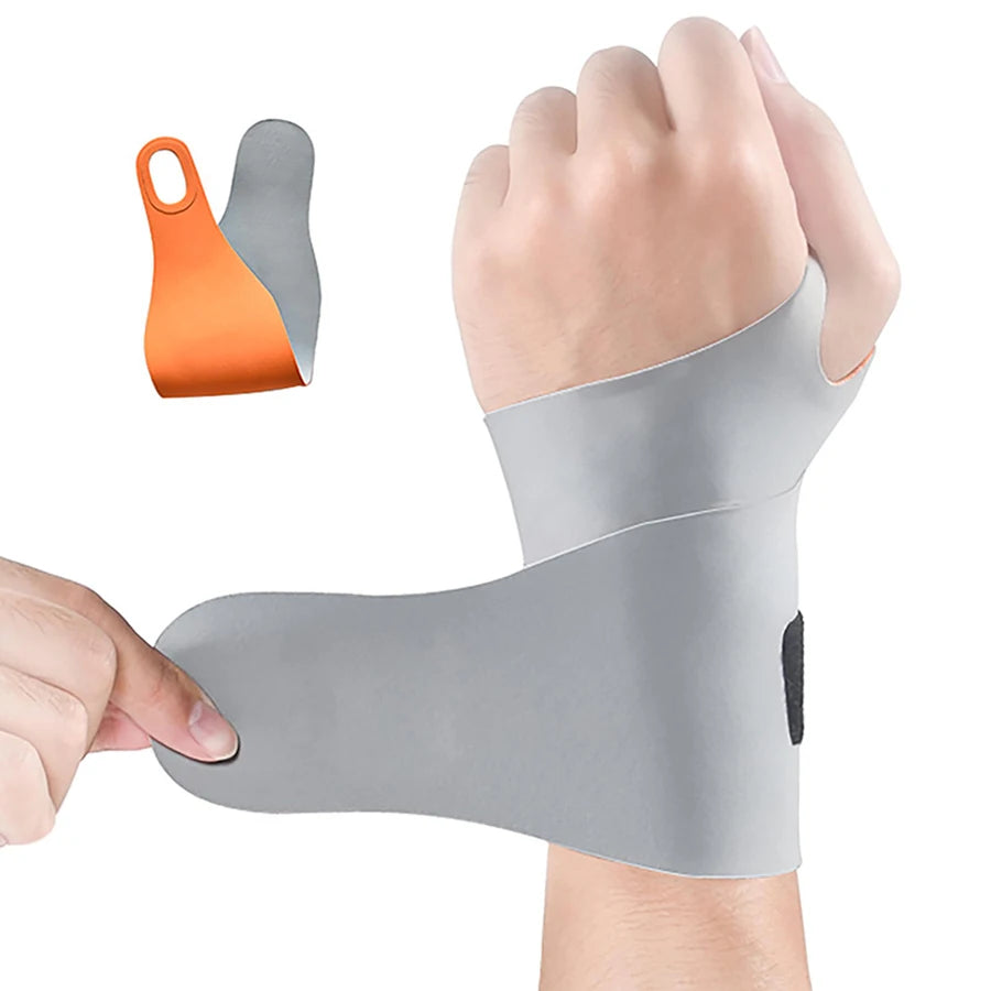 1 pezzo di protezione per il polso elastica ultrasottile, leggera, traspirante e anti-distorsione, adatta per coloro che svolgono sport e fitness e anche per coloro che soffrono di dolori ai polsi.