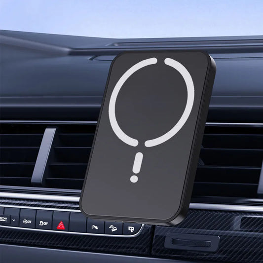 Caricabatterie wireless magnetico per auto da 15 W per iPhone 12, 13, 14, 15, 16 Pro Max, supporto per telefono da auto con bocchetta di aerazione, ricarica rapida.