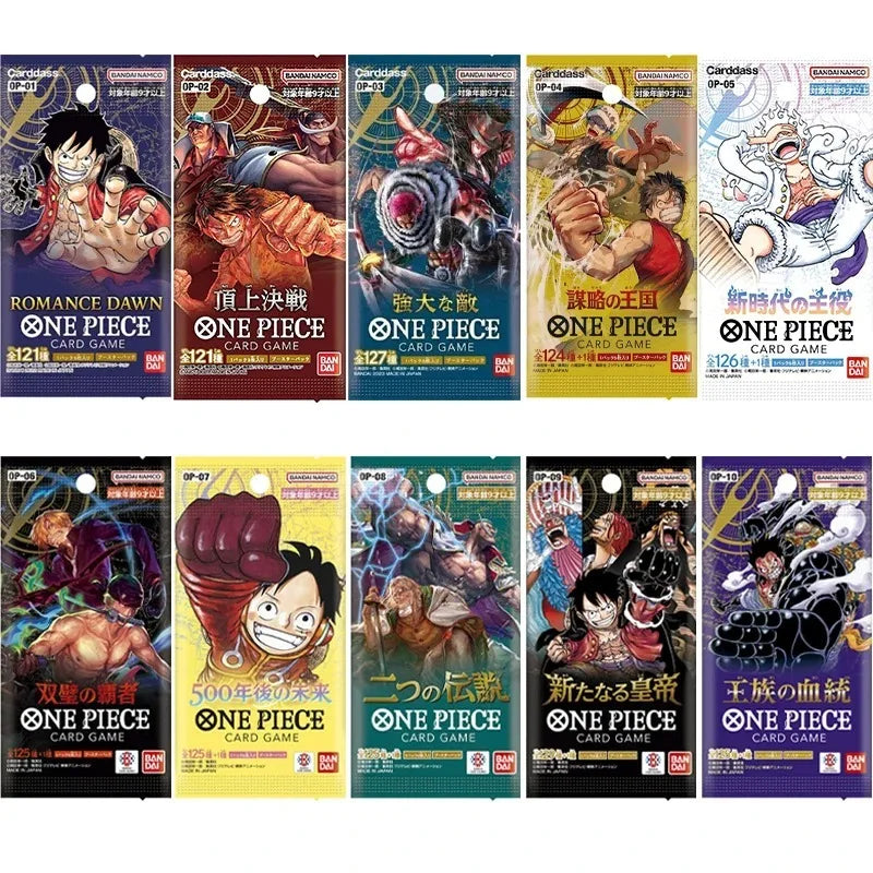 Nuovo Booster Box Anime Originale Bandai One Piece -Risveglio della Nuova Era Collezione Tcg