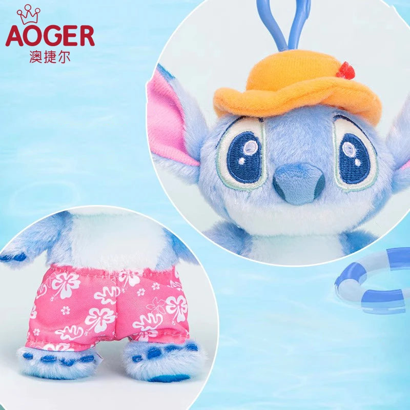 Pupazzi Stitch Disney originali. Ottimo portachiavi peluche adatto come regali per bambini