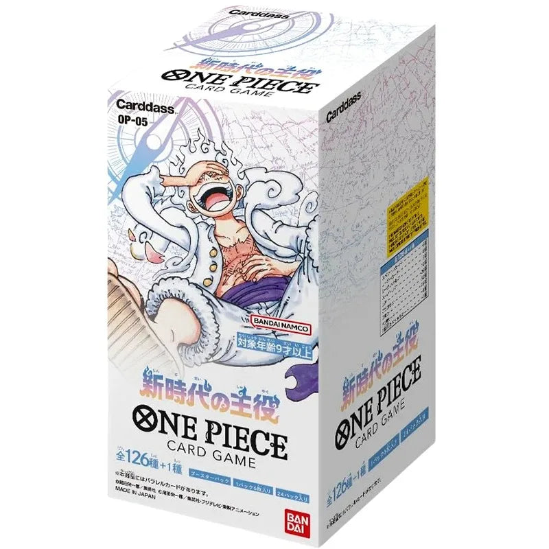 Nuovo Booster Box Anime Originale Bandai One Piece -Risveglio della Nuova Era Collezione Tcg