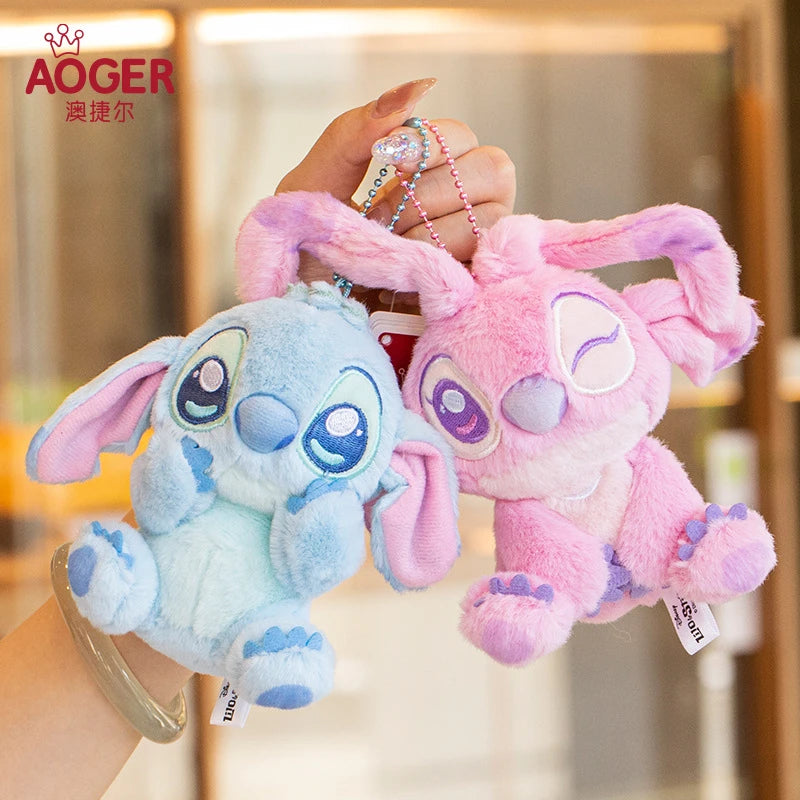 Pupazzi Stitch Disney originali. Ottimo portachiavi peluche adatto come regali per bambini