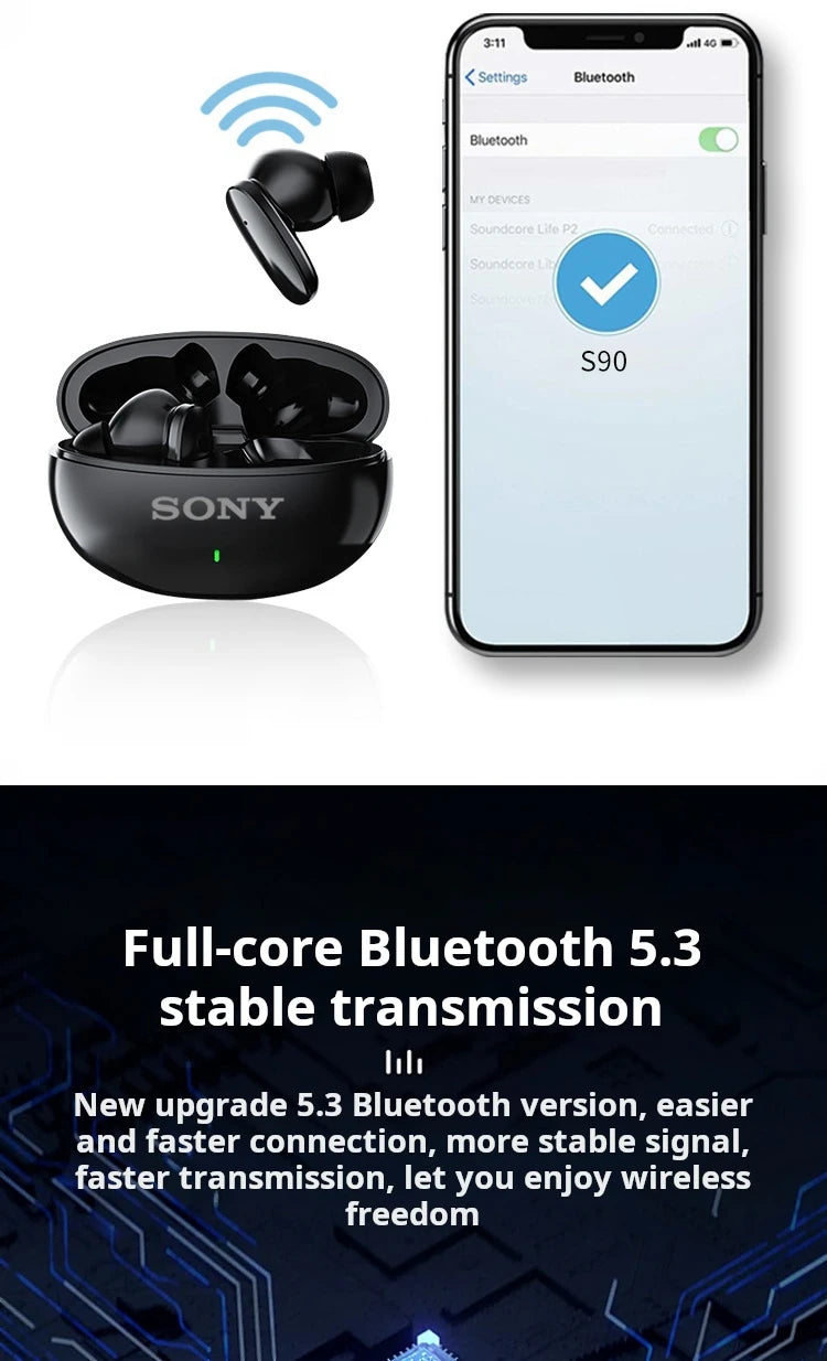 Sony S90: Il Suono che Ti Accompagna Ovunque!
🔊 Qualità HiFi Stereo per un audio nitido, bassi profondi e una resa impeccabile.
🏃‍♂️ Perfetti per lo sport, leggeri e resistenti per accompagnarti in ogni allename