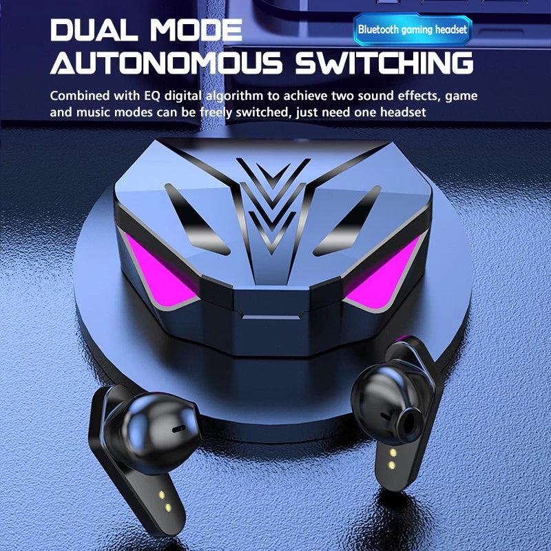 Auricolare Bluetooth Senza Fili Display A LED Auricolari Da Gioco Con Microfono Cuffie Senza Fili Auricolari Bluetooth Con Cancellazione Del Rumore