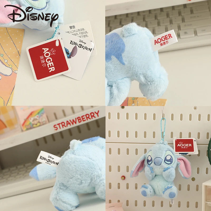 Pupazzi Stitch Disney originali. Ottimo portachiavi peluche adatto come regali per bambini