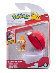 Pokémon Clip 'N' Go – Chimchar + Poké Ball