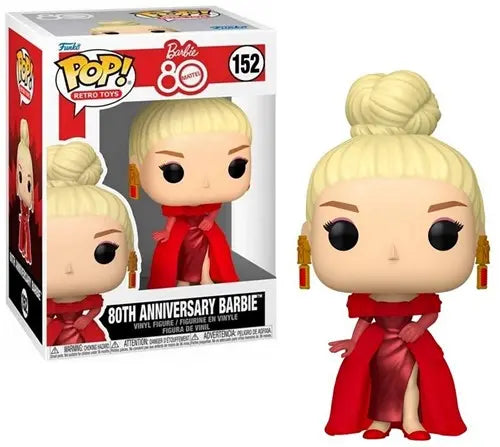 Funko Pop! 80th Anniversary Barbie – Retro Toys (#152)